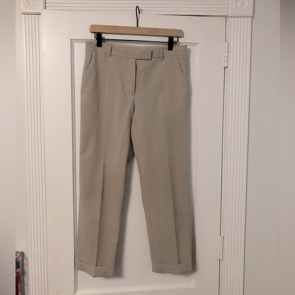 COS Size 6 Cute Cuffed Ankle Length Pants with 4 Pockets Washable
